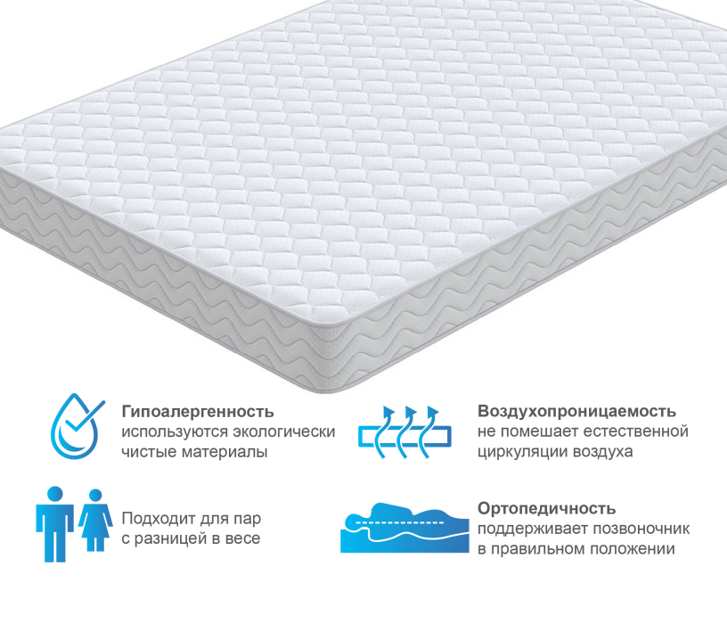 Другие размеры, Матрас Орматек Спринг 140*190